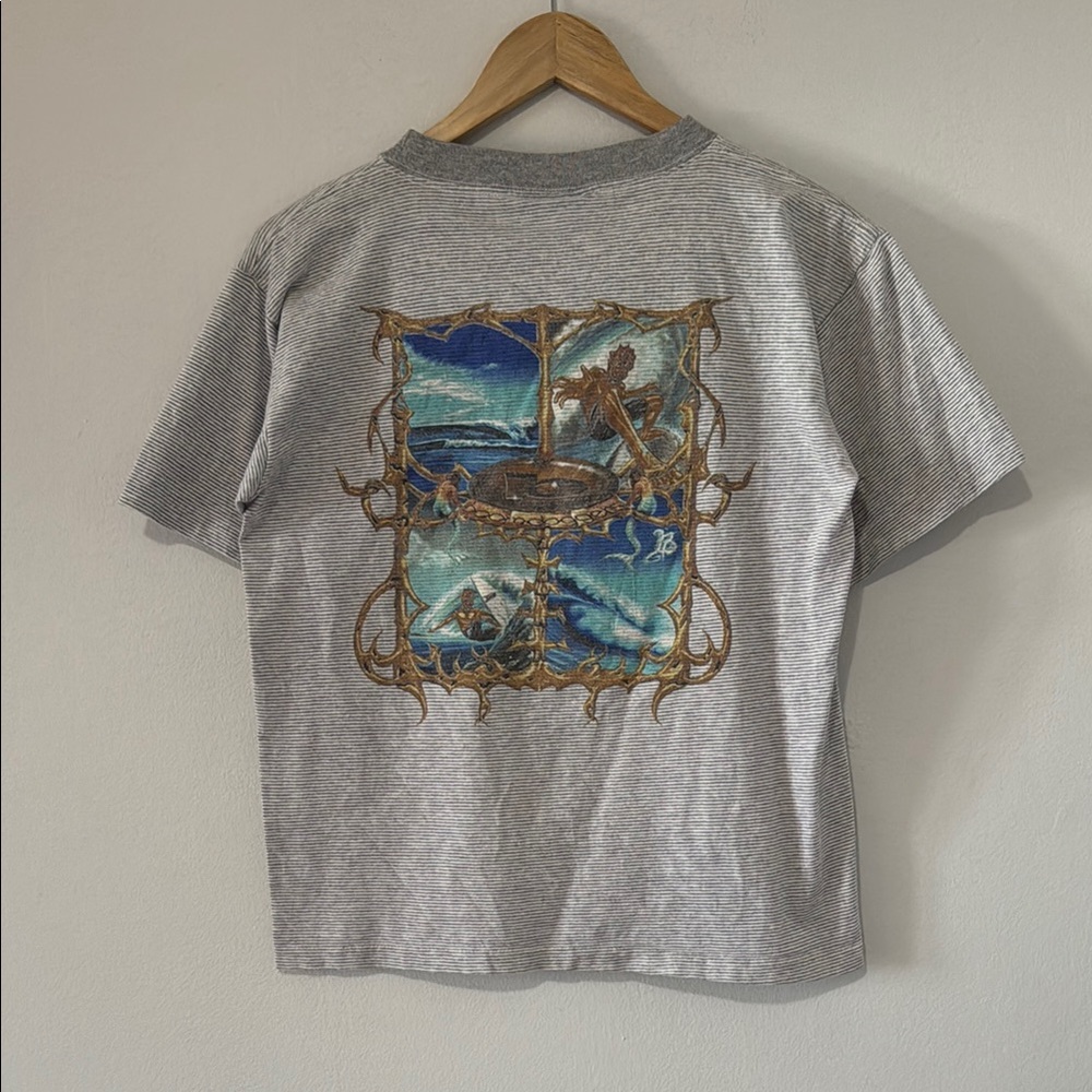 Vintage Boom Doggers Surf T-Shirt / Large / 90s / Single Stitch / RARE!